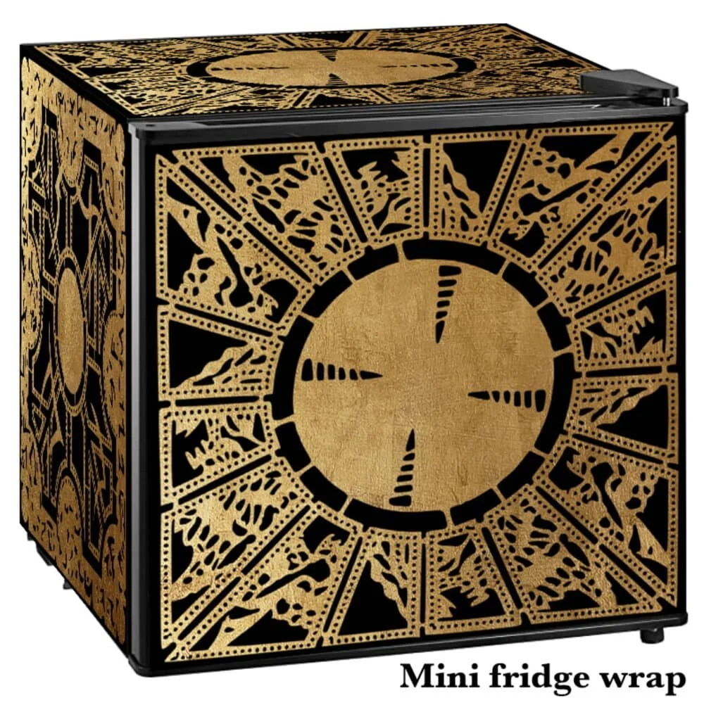 Hellraiser Puzzle Box Mini Fridge Wrap